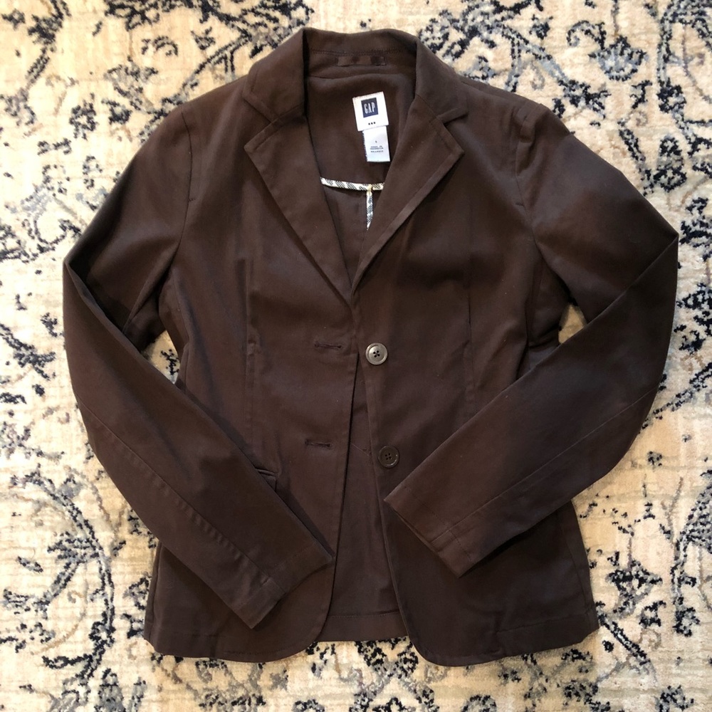 NWOT GAP Brown Size 1 Blazer